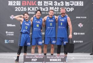 2026 KXO 3X3 BUSAN STOP 試合結果報告